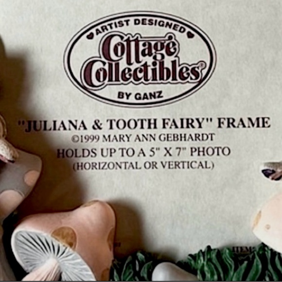 NWOT-Ganz 5”x7” Picture Frame~ Cottage Collectables - Picture 3 of 4
